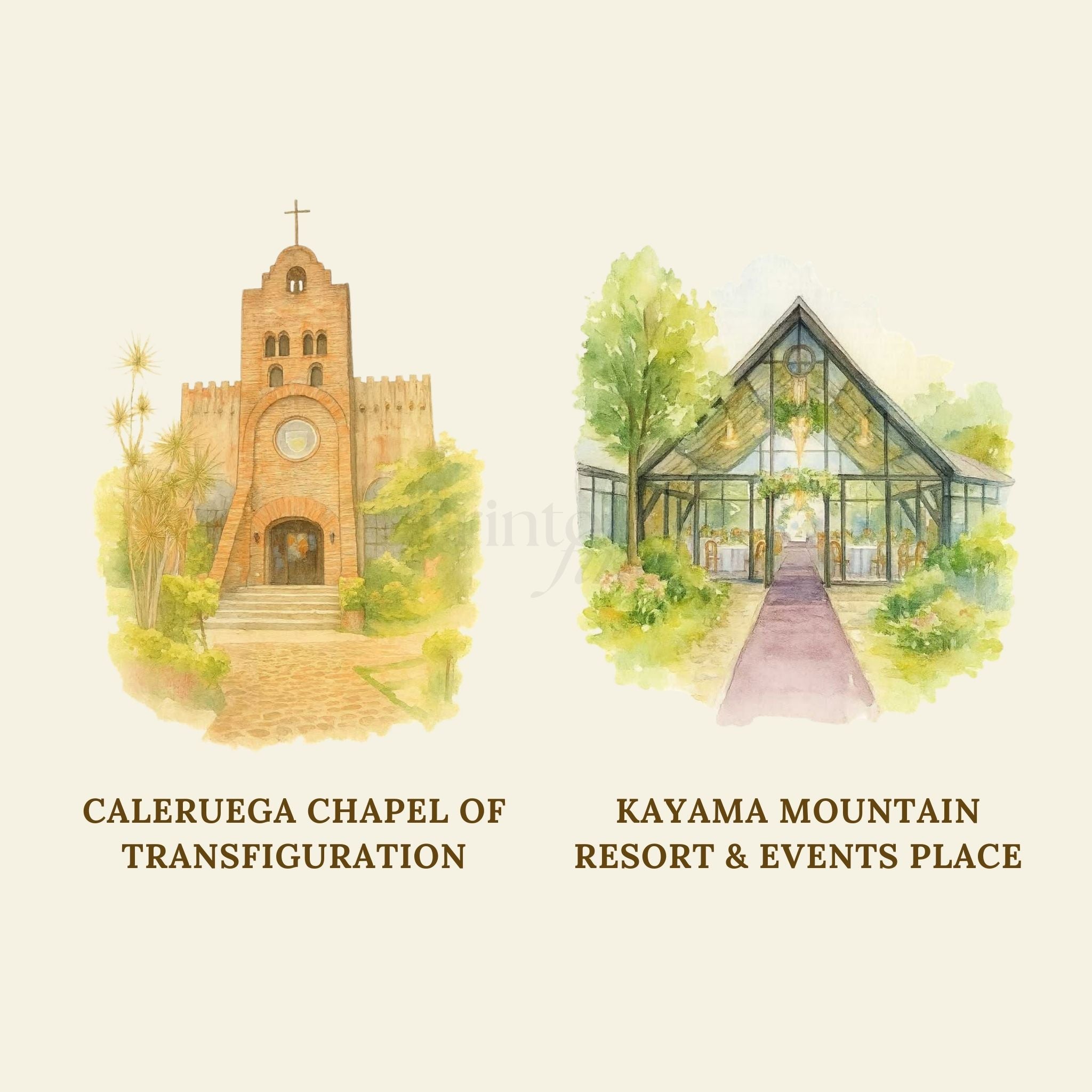 Custom Venue Illustration