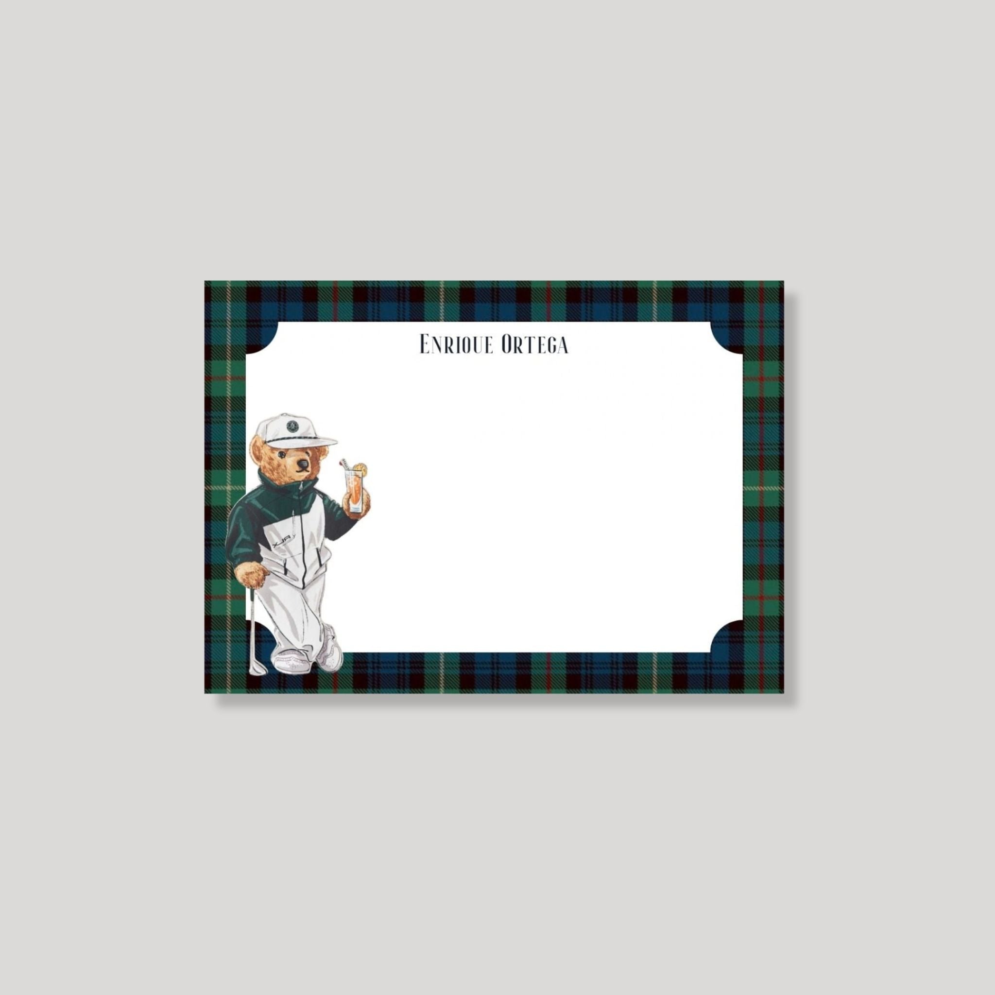 Bear Plaid