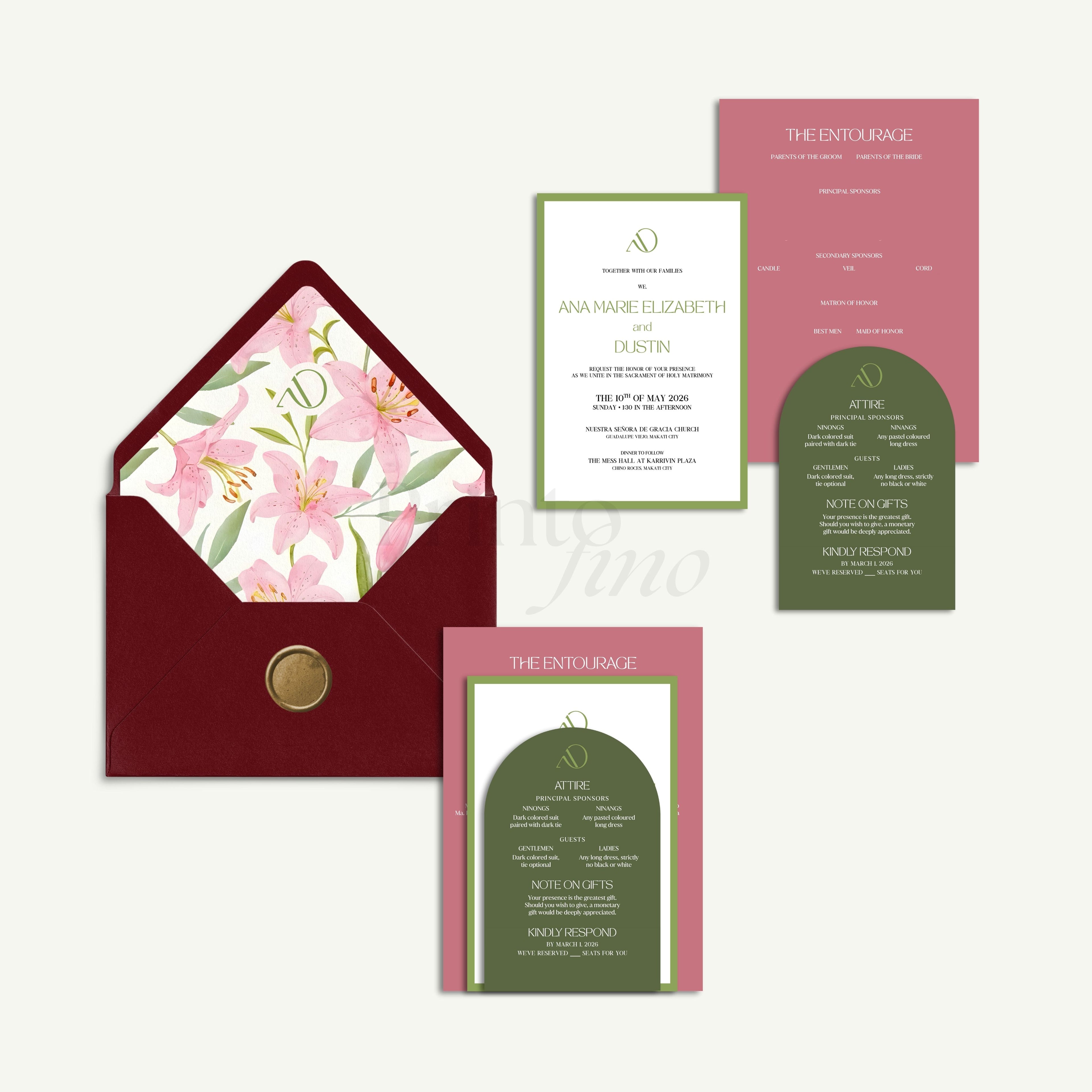 Classic Invitation Package