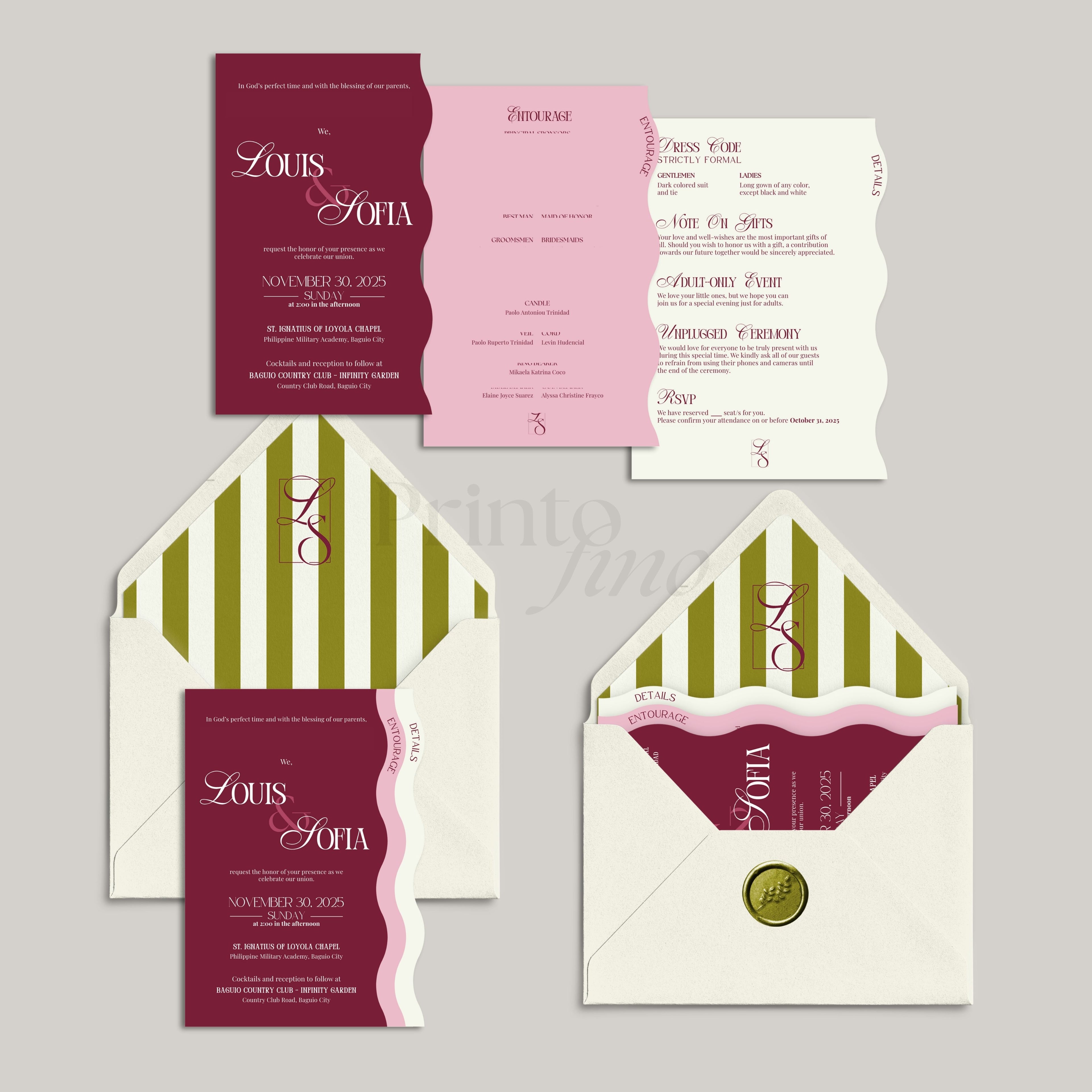 Classic Invitation Package