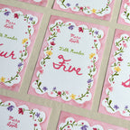 Table Numbers