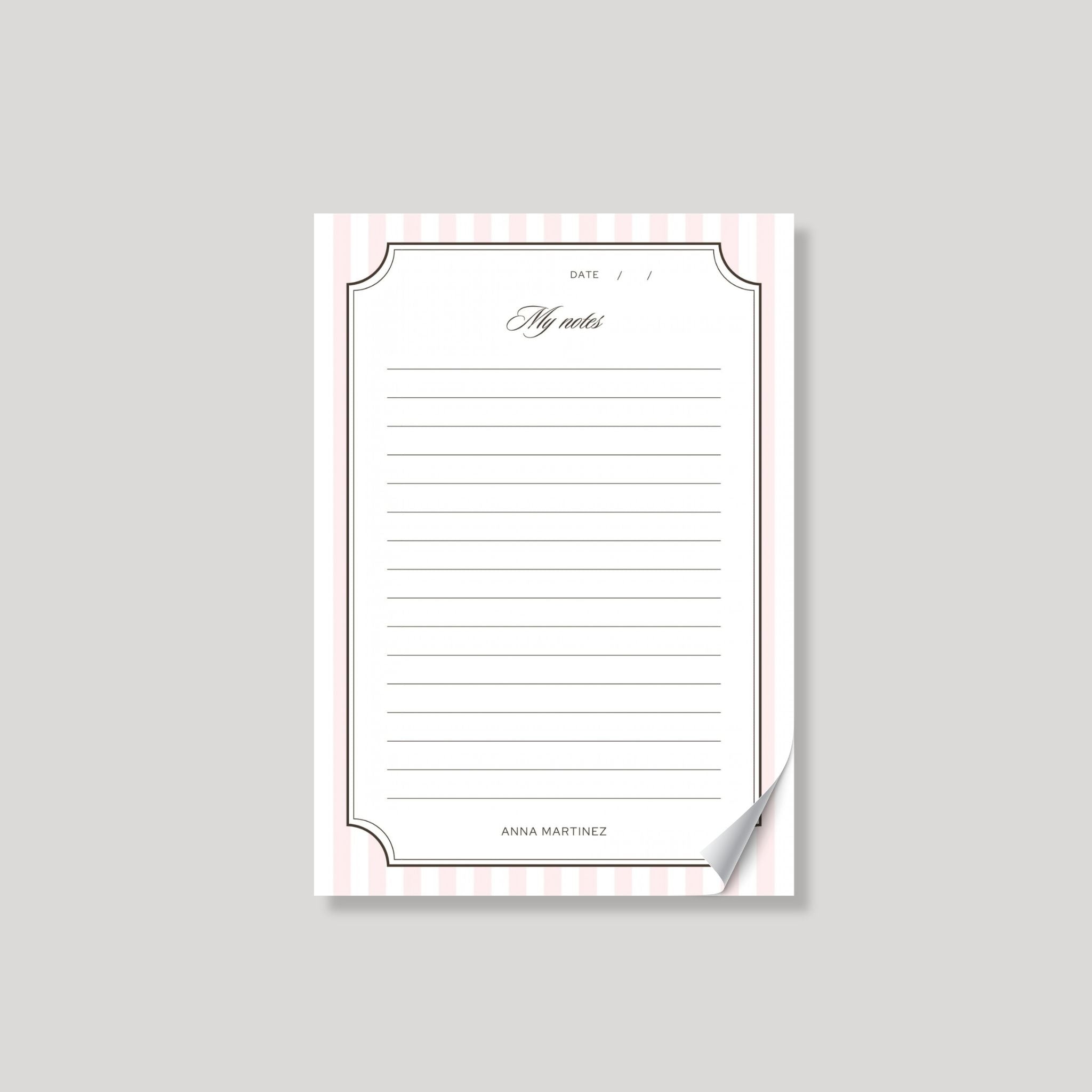 Candy Lane Notepad