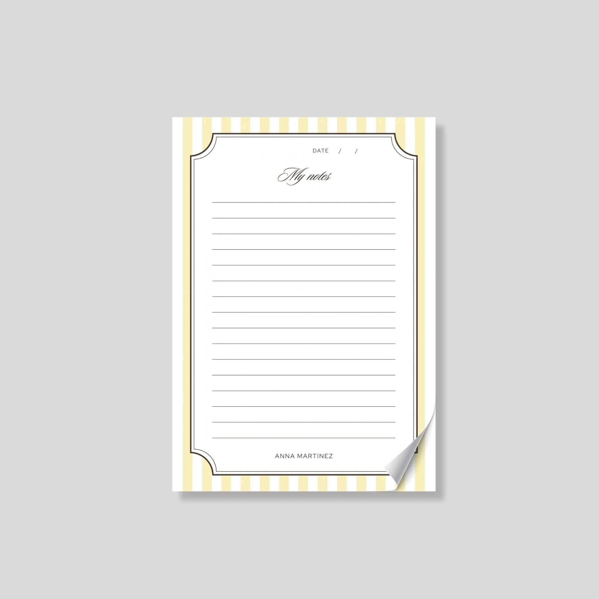 Candy Lane Notepad
