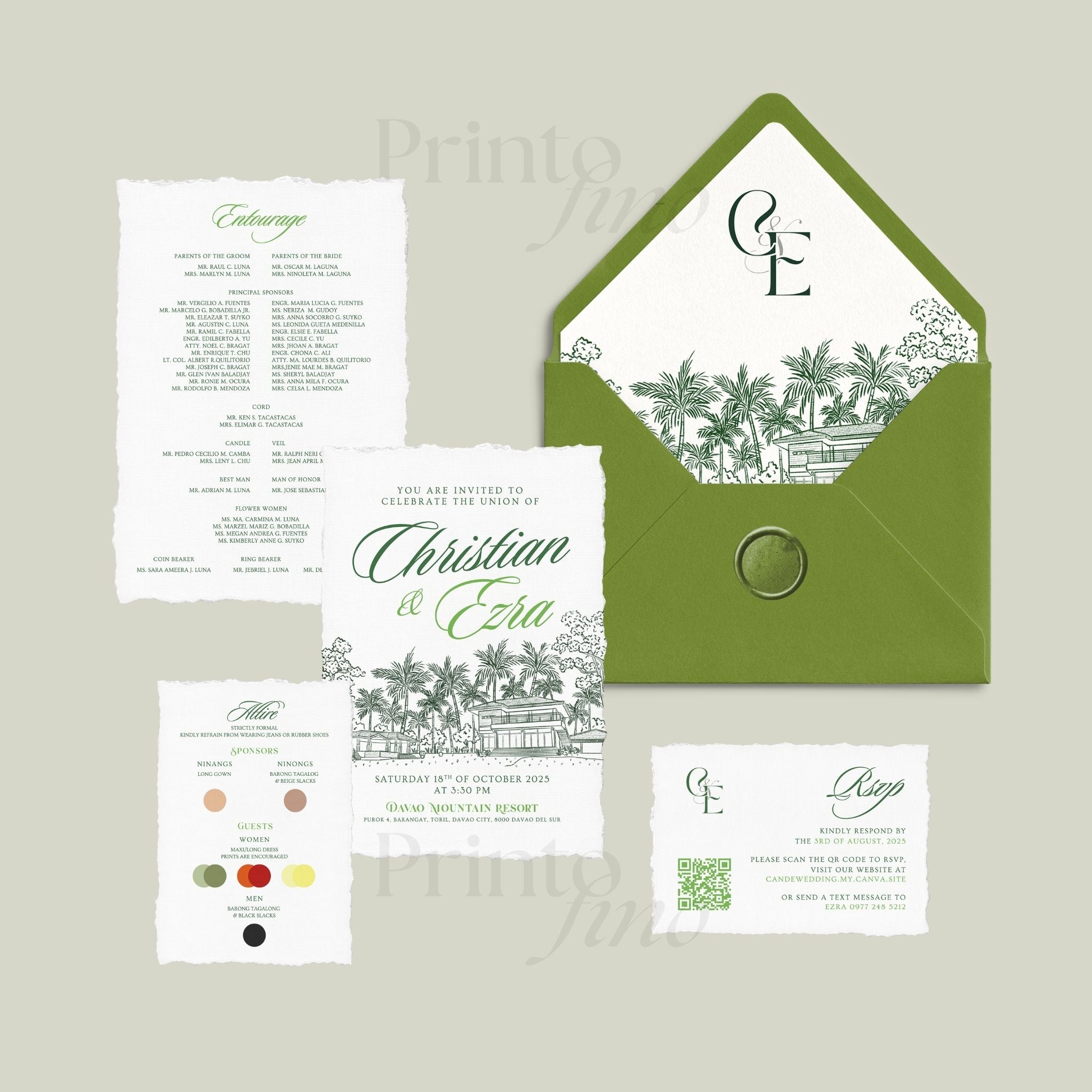 Premium Invitation Package