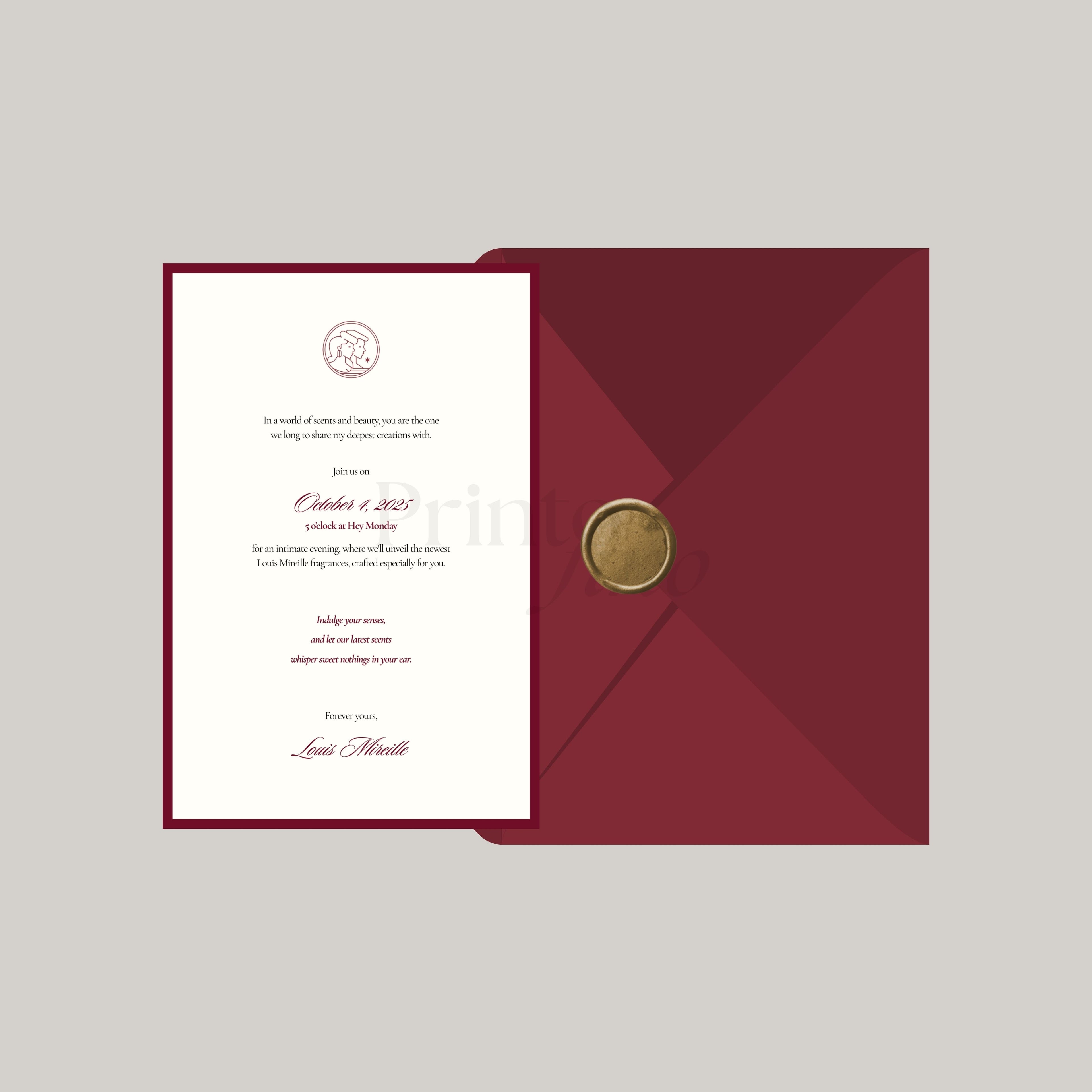 Standard Invitation Package