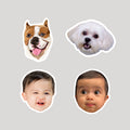 Face Sticker or Magnet