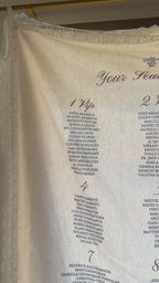 Fabric Seating Chart