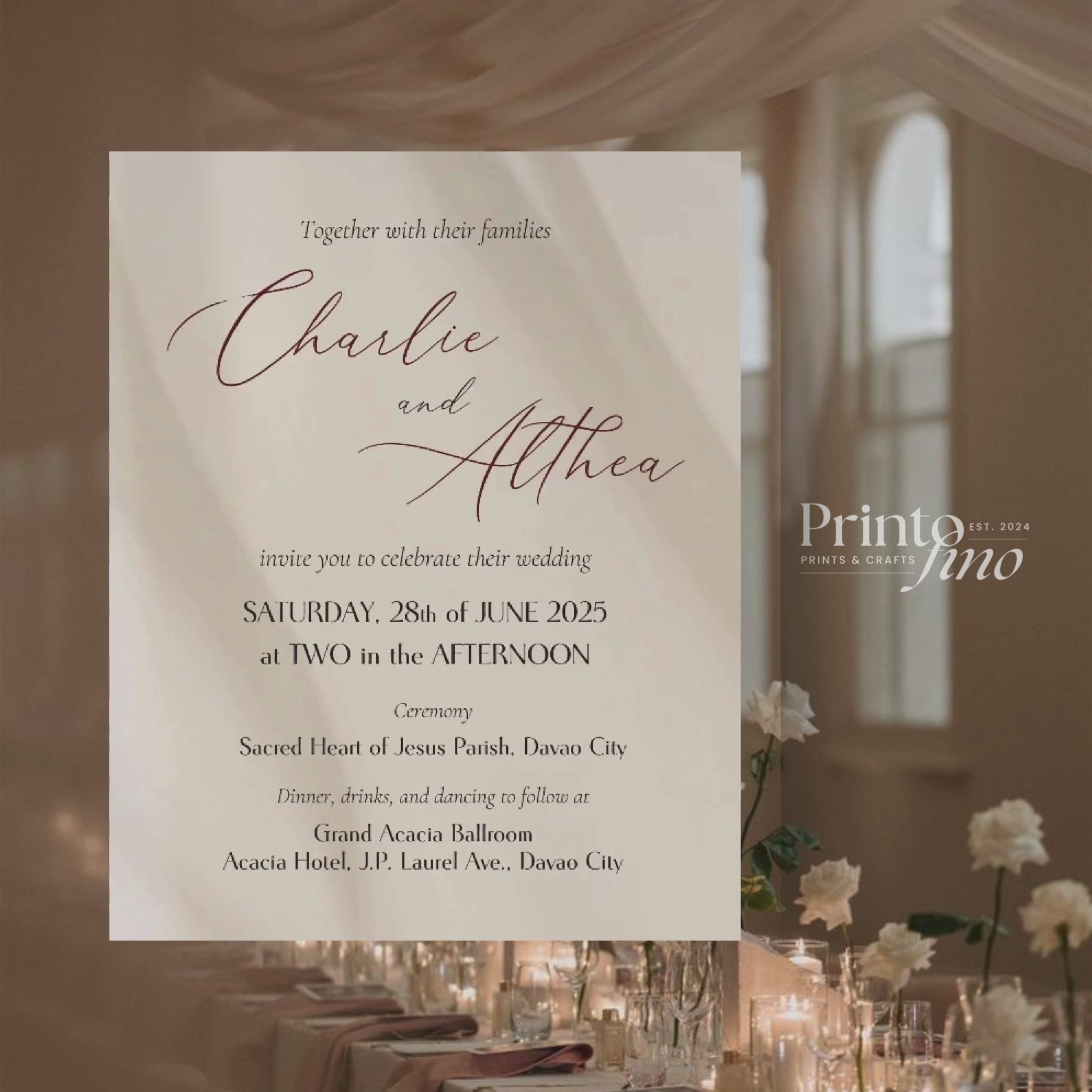 Animated Wedding Invitation